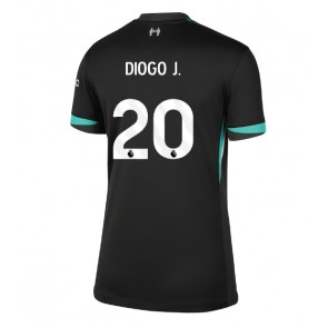 Billiga Liverpool Diogo Jota #20 Bortatröja Dam 2024-25 Kortärmad